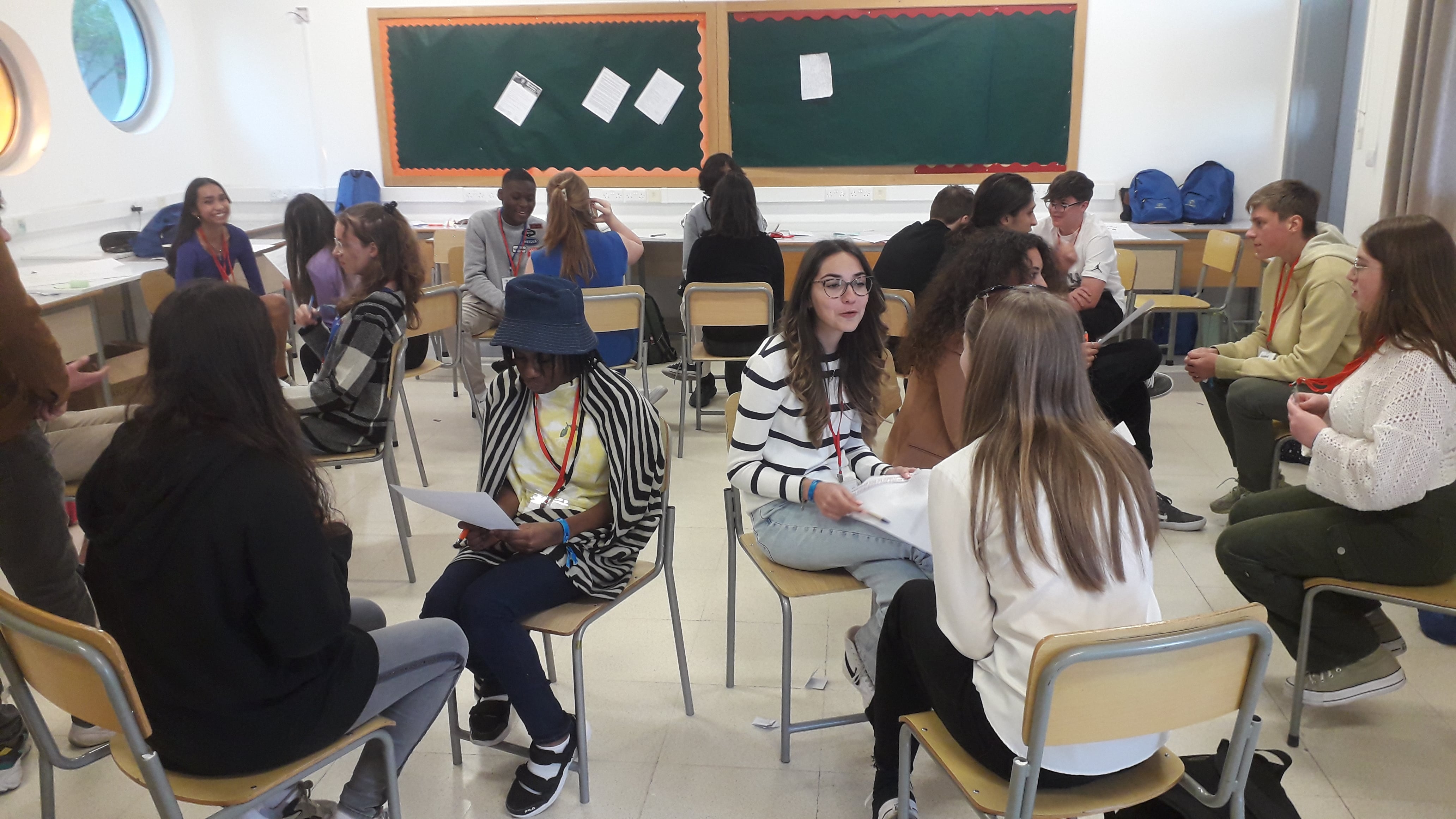 EPAS transational seminar participants take part in skills-building workshops