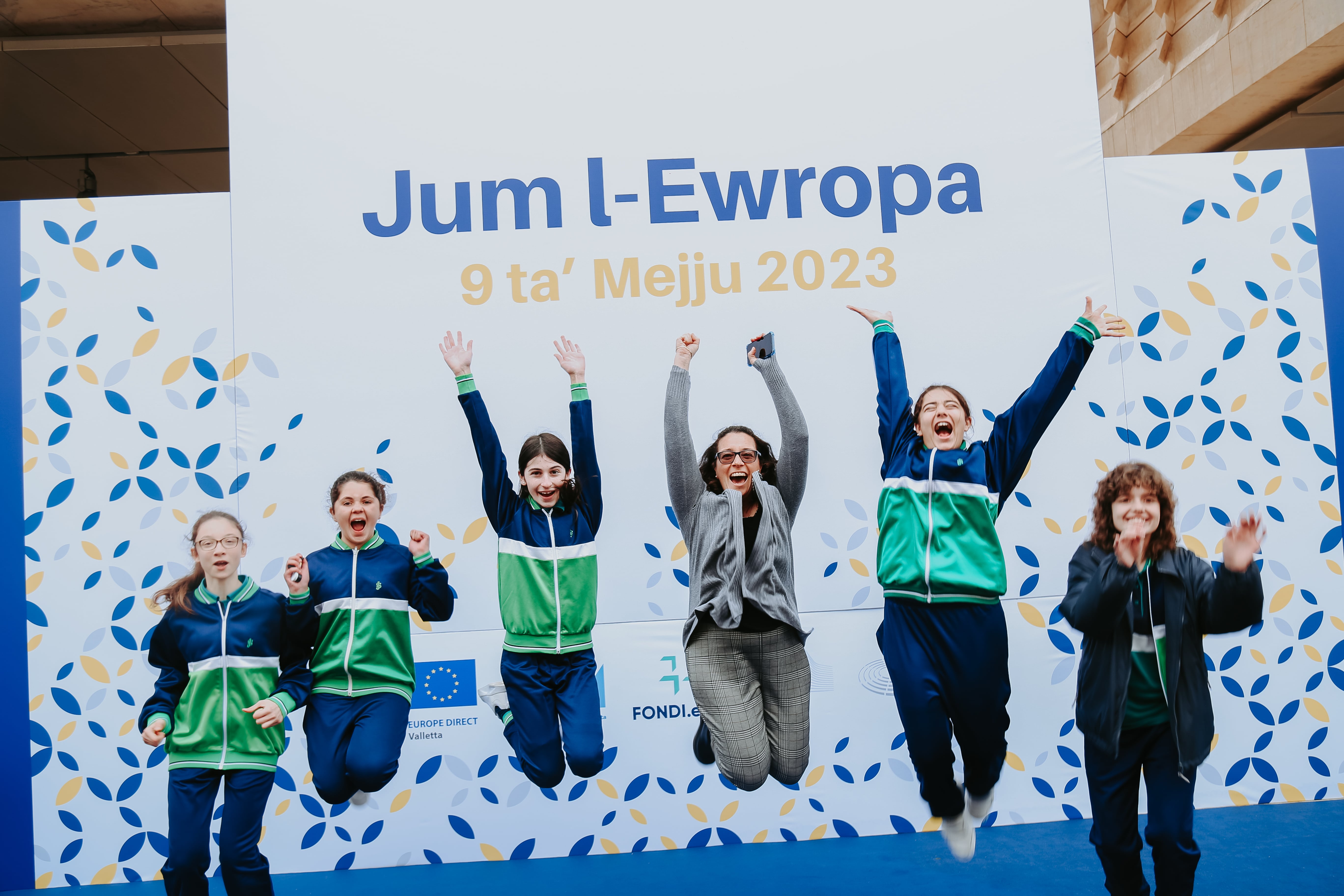 EPAS students on Europe Day 2023