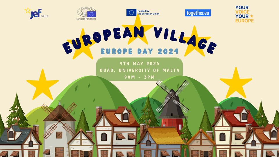 European Village 2024 at the University of Malta Quadrangle